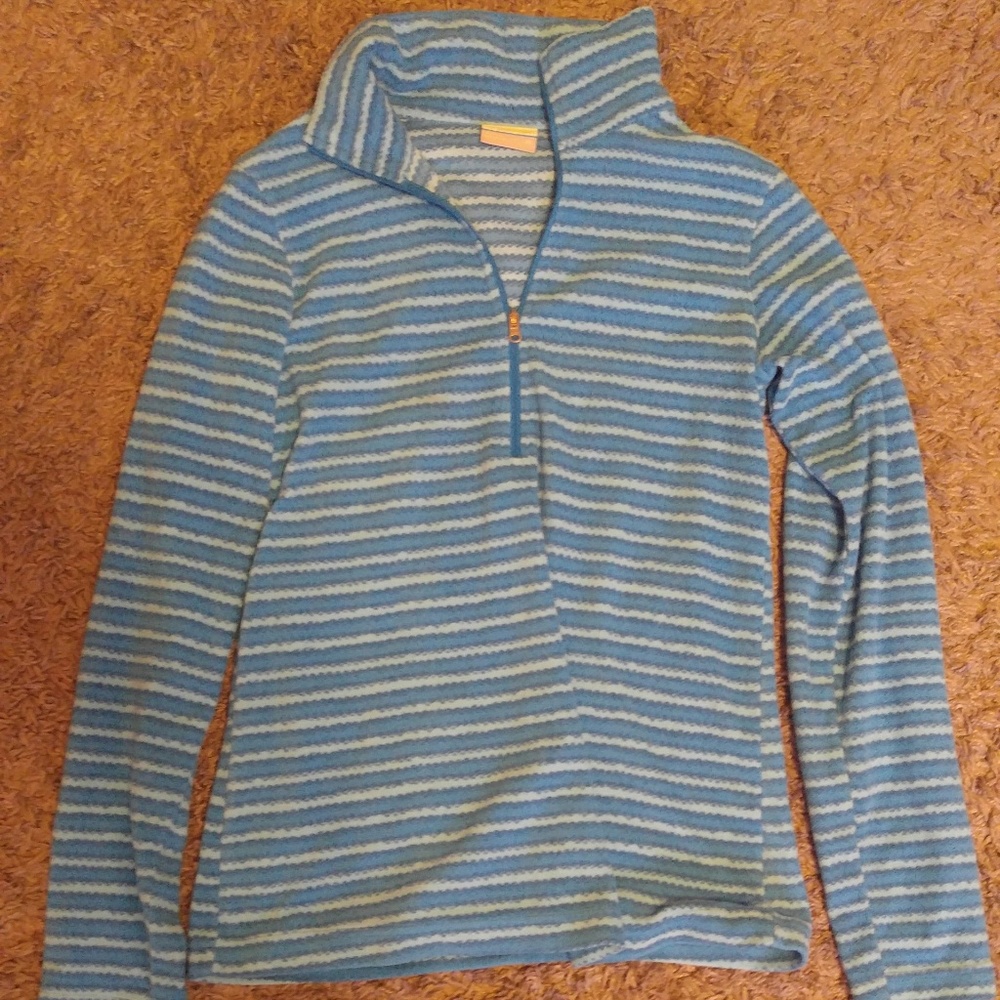 Blue Striped Fleece Columbia